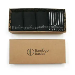 Bamboo Basics 4-paar heren sokken - Cadeau voor hem