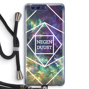 Negenduust ruimte: Honor 9 Transparant Hoesje met koord