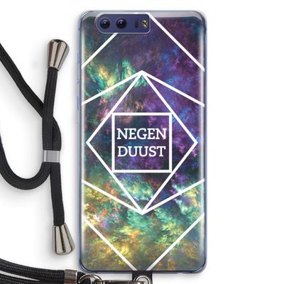 Negenduust ruimte: Honor 9 Transparant Hoesje met koord