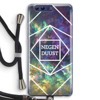 Negenduust ruimte: Honor 9 Transparant Hoesje met koord