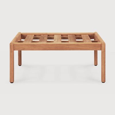 Ethnicraft Hocker 'Jack' Teakhout, kleur Naturel