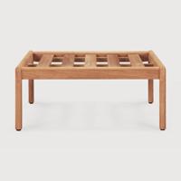 Ethnicraft Hocker 'Jack' Teakhout, kleur Naturel