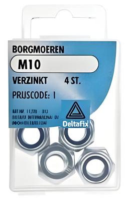 Borgmoeren m10 4st - Deltafix