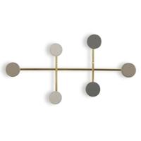 Kapstok Versa Multicolour Metaal Hars Hout MDF 6,5 x 22 x 41 cm (6,5 x 22 x 41 cm)
