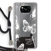 Tiny Bugs: Xiaomi Poco X3 Pro Transparant Hoesje met koord