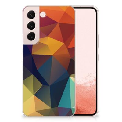 Samsung Galaxy S22 | TPU Hoesje | Polygon Color
