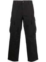 C.P. Company pantalon droit en coton à poches cargo - Noir