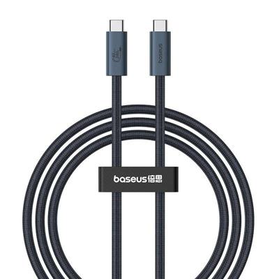 Baseus USB C naar USB C datakabel 1 m 240 W Zwart