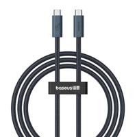 Baseus USB C naar USB C datakabel 1 m 240 W Zwart