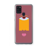Mono V: Samsung Galaxy A21s Transparant Hoesje