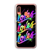 Loves: Samsung Galaxy A20e Transparant Hoesje