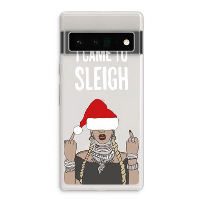 Came To Sleigh: Google Pixel 6 Pro Transparant Hoesje