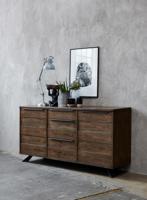 Dressoir Arno Smoked 3 Delen - Giga Living