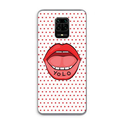 Yolo Denise: Xiaomi Redmi Note 9 Pro Transparant Hoesje