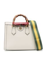 Gucci sac porté épaule à plaque logo - Tons neutres - thumbnail