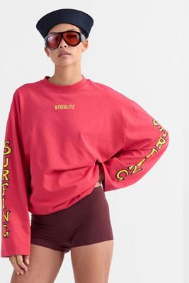 Safira Wide Skate Longsleeve | Red