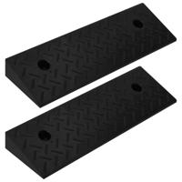 VidaXL Oprijhulpen 2 st 50x17,5x5 cm rubber