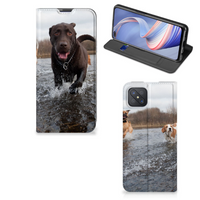 OPPO Reno4 Z 5G Hoesje maken Honden Labrador - thumbnail