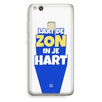 Laat de zon in je hart: Huawei Ascend P10 Lite Transparant Hoesje