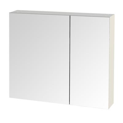 Spiegelkast Tiger S-line 80 cm Met 2 Deuren Hoogglans Wit