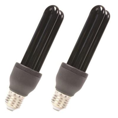 Blacklight lampen grote E27 fitting - 3x - 25 watt - 10 cm - verlichting