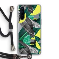 Fantasie jungle: OnePlus Nord Transparant Hoesje met koord