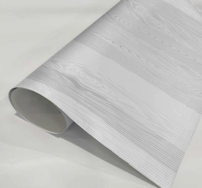 Houttextuur wit Meubelsticker