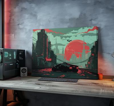 Cyberstad videogame canvas