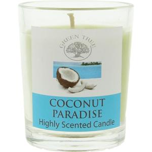 Green Tree Geurkaars votives coco paradise