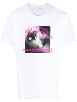 Off-White t-shirt à logo imprimé - Blanc