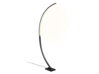 LIVARNO Staande LED-lamp (Booglamp, Zwart mat)