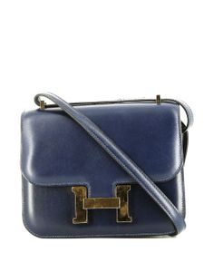 Hermès Pre-Owned sac porté épaule Constance 18 (2021) - Bleu