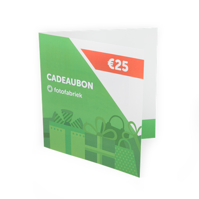 Cadeaubon 25 euro