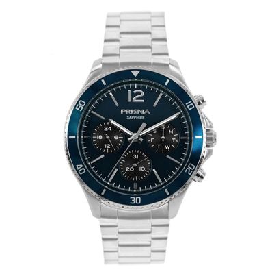 Prisma Herenhorloge P.1322.ST All stainless Zilver