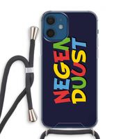 90's One: iPhone 12 Transparant Hoesje met koord