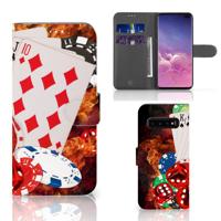Samsung Galaxy S10 Plus | Wallet Case | met Pasjes | Casino