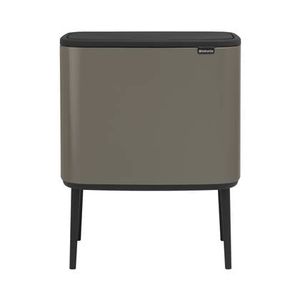 Brabantia - 315787 - Poubelle BO Touch Bin, 36 litres, Platinium