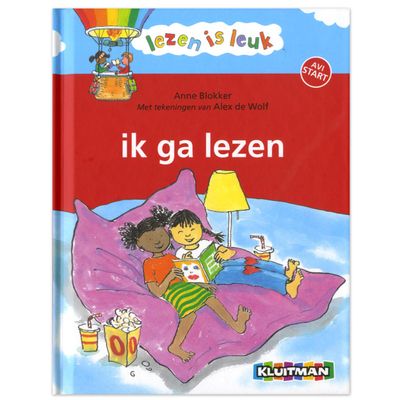 Uitgeverij Kluitman Lezen is leuk - ik ga lezen avi-start