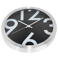 NXT clock 13803 big numbers, ø35 cm, wall, black NXT clock 13803 big numbers, ø35 cm, wall, black