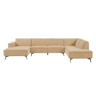 Tower Living 2,5-zits Hoekbank 'Leeds' Lounge links, kleur Beige