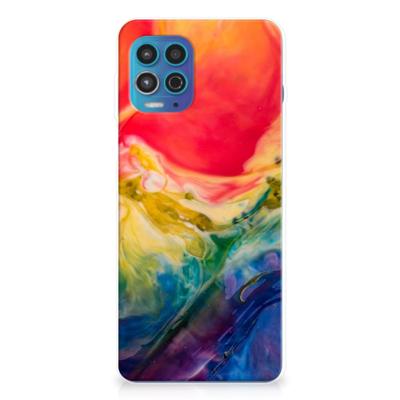 Smartphone hoesje Motorola Moto G100 Watercolor Dark Smartphone hoesje Motorola Moto G100 Watercolor Dark