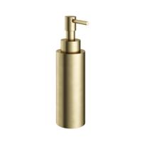 Hotbath &MORE Zeepdispenser Vrijstaand BB - Living Colours vormen een Poetsbaar patina Geborsteld Messing (BAA10BB)