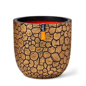 Capi Europe Bloempot bol Clay NL - 43x41 - Goud