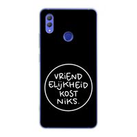 Vriendelijkheid: Honor Note 10 Transparant Hoesje