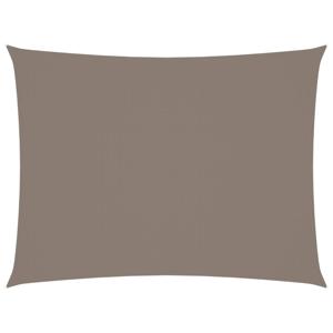 vidaXL Zonnescherm rechthoekig 2x3,5 m oxford stof taupe