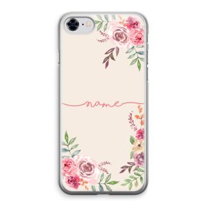 Rozen: iPhone 8 Transparant Hoesje