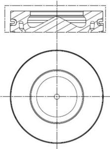 Mahle Original Zuiger 081 PI 00113 000