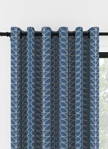 Orla Kiely - Ringgordijn - Linear Stem Marine