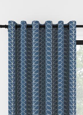 Orla Kiely - Ringgordijn - Linear Stem Marine
