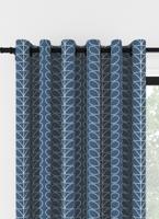 Orla Kiely - Ringgordijn - Linear Stem Marine